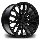 Riviera Rv131 Gloss Black 23 Inch Alloys - 5x112 25 66.6